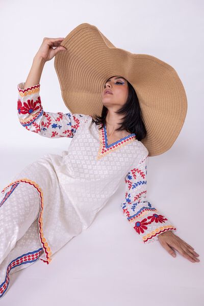 Embroidered | Cambric | Kurta | USD 30.00