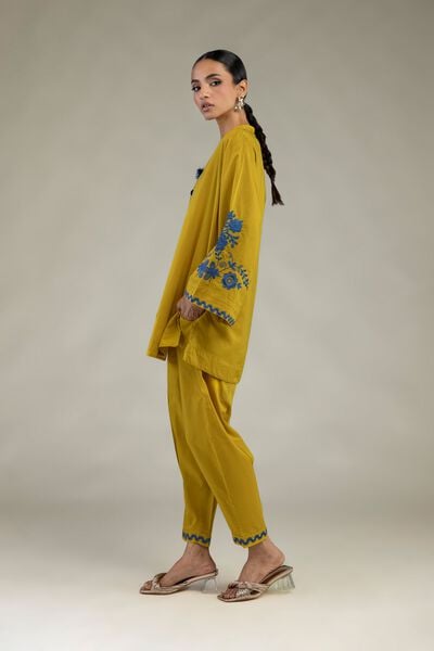 Embroidered | Cambric | Cambric Pants | USD 25.00