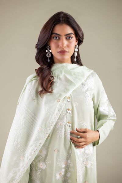 Embroidered | Polyester Silk | Dupatta | USD 20.00