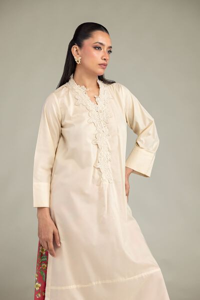 Embroidered | Cambric | Long Cambric Kurta | USD 20.00