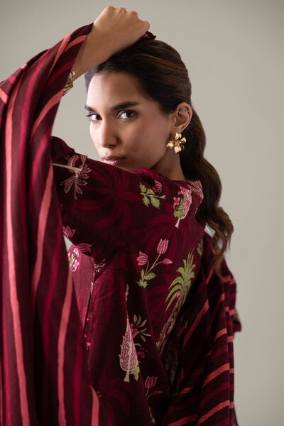 Printed | Textured Cotton | Dupatta | USD 15.00