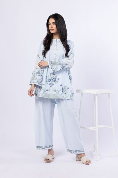 Embroidered | Raw Silk | Pants | USD 12.50