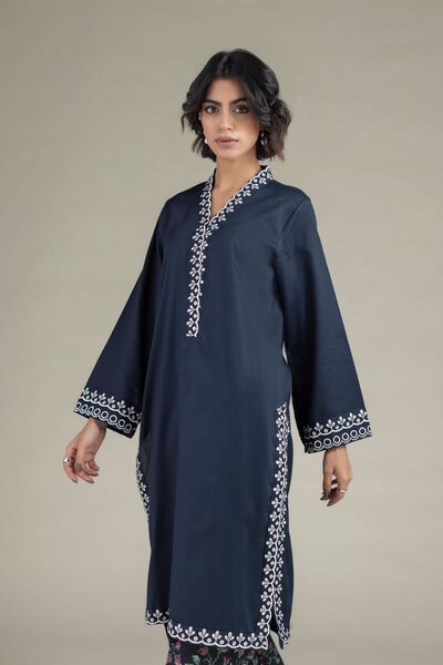 Embroidered | Textured Cotton | Kurta | USD 30.00