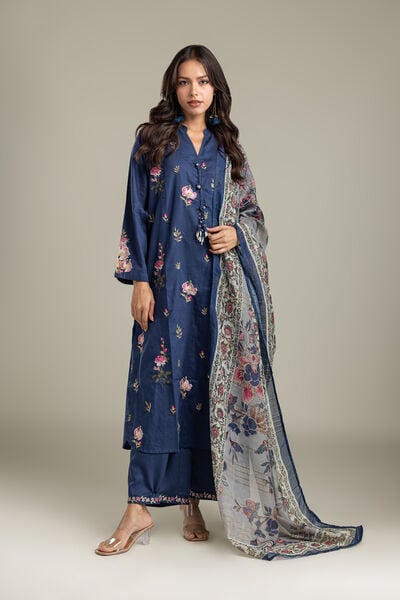 Embroidered | Textured Cotton | Kurta | USD 55.00