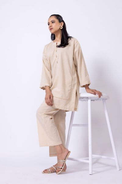 Dyed | Chambray | Kurta | USD 9.00