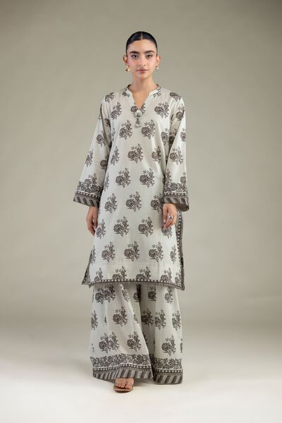 Printed | Cambric | Floral Cambric Pants | USD 30.00