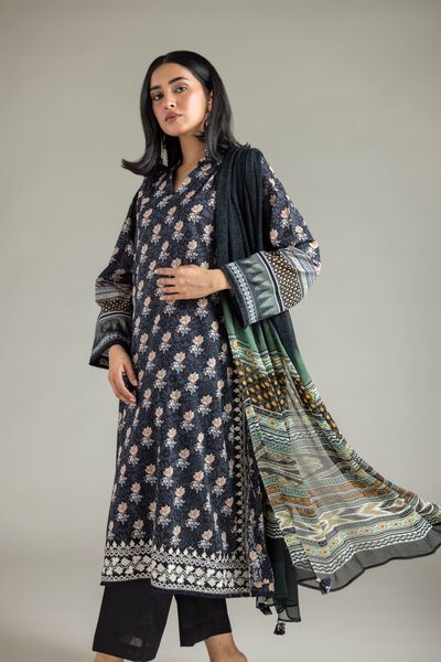 Embroidered | Lawn | Printed Lawn Dress | USD 65.00