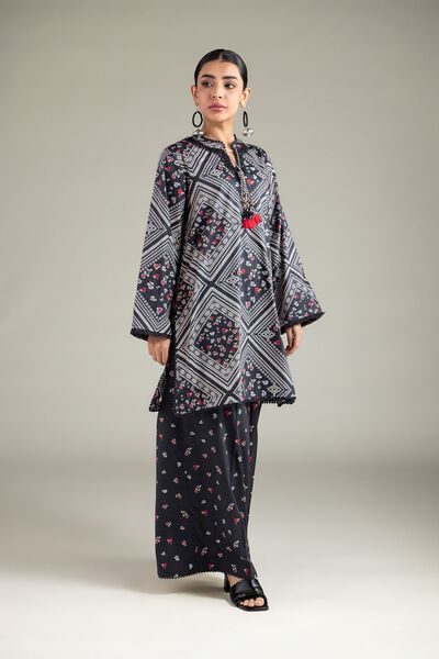 Embroidered | Cotton Viscose | Pants | USD 30.00