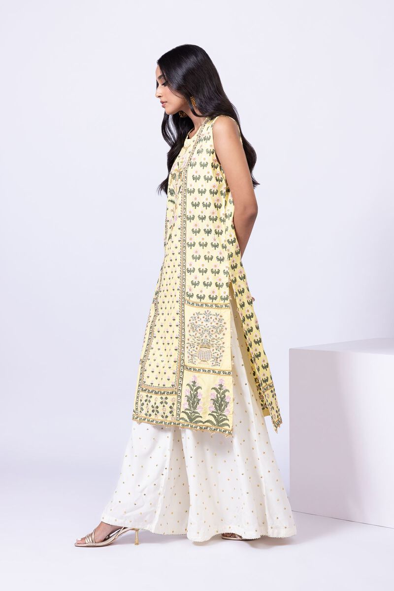 Embroidered | Viscose Oak Silk | Pants | USD 12.00
