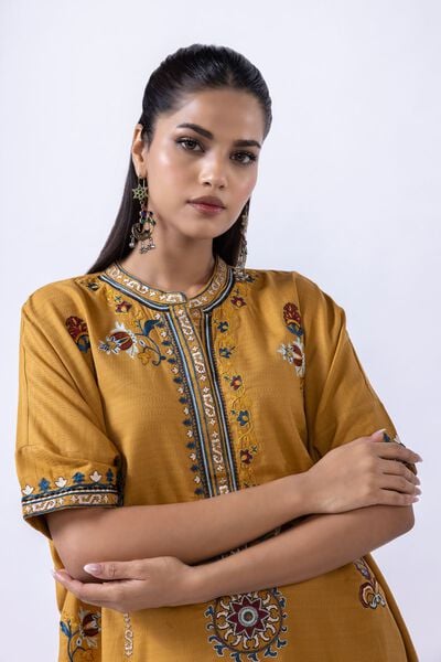 Embroidered | Cotton Dobby | Kurta | USD 17.50