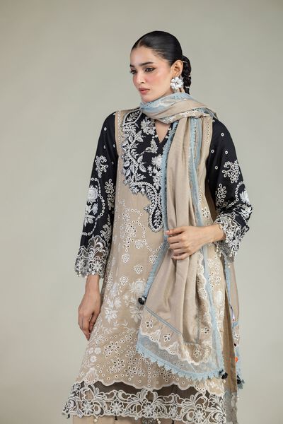 Raw Silk | 3 Piece Co-ord Set | USD 63.00