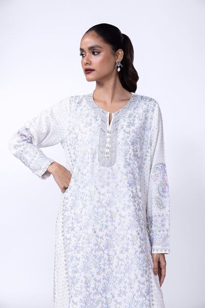 Embroidered | Russian Raw Silk | Kurta | USD 100.00