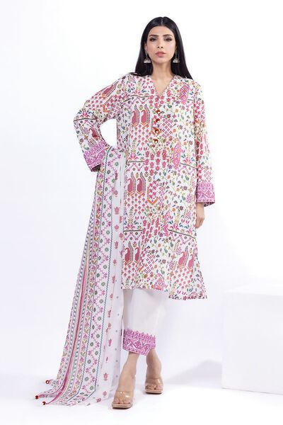 Embroidered | Lawn | Fabrics 3 Piece | USD 20.00
