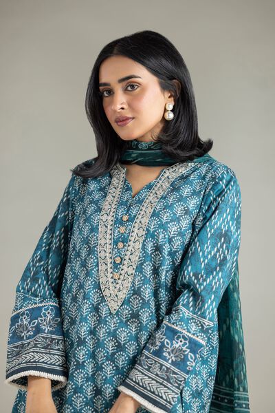 Embroidered | Lawn | Fabrics 3 Piece | USD 22.50
