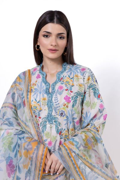 Embroidered | Lawn | Fabrics 3 Piece | USD 22.50
