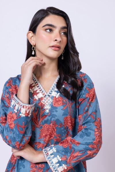 Embroidered | Heavy Textured Cotton | Kurta | USD 25.00