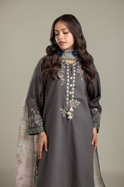 Embroidered | Polyester Silk | Dupatta | USD 30.00