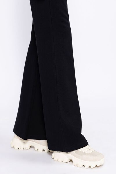 Bootcut Pants, BLACK, hi-res