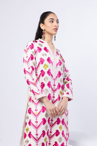 Embroidered | Handwoven Cotton | Kurta | USD 55.00
