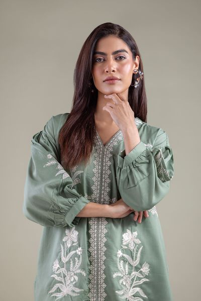 Embroidered | Textured Weave | Blouse | USD 20.00