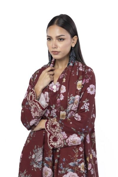 Embroidered | Blended Khaddar | Fabrics 3 Piece | USD 45.00