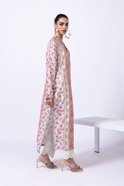 Embroidered | Viscose Oak Silk | Pants | USD 7.50
