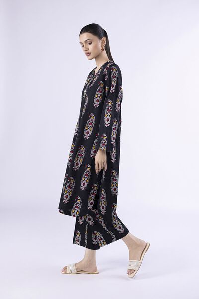 Printed | Crosshatch Poplin | Pants | USD 15.00