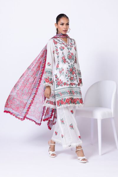 Embroidered | Cambric | Pants | USD 9.00