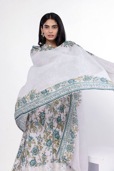 Embroidered | Lawn | Fabrics 3 Piece | USD 45.00