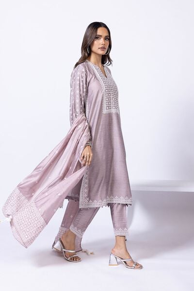 Embroidered | Raw Silk | Pants | USD 6.00