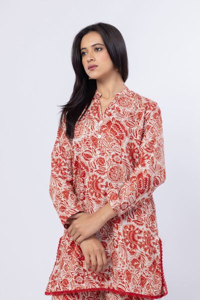 Printed | Cambric | Kurta | USD 20.00