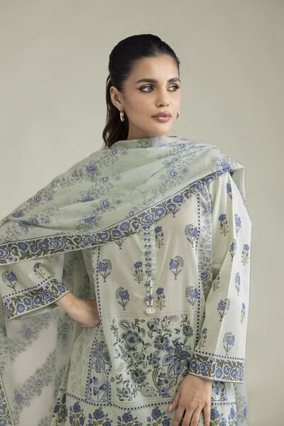 Embroidered | Lawn | Fabrics 3 Piece | USD 45.00
