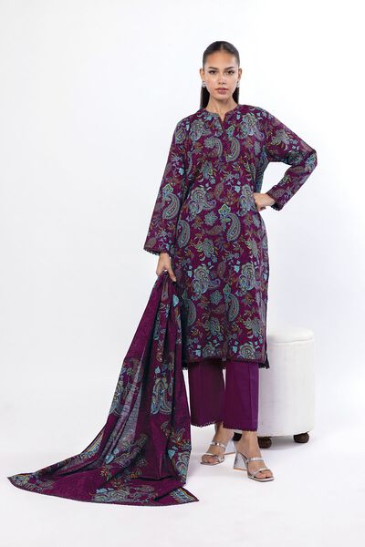 Printed |Khaddar | Fabrics 3 Piece | USD 30.00