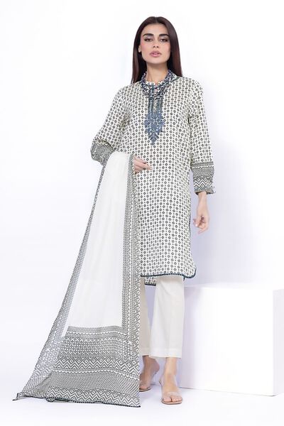 Embroidered | Lawn | Fabrics 3 Piece | USD 22.50