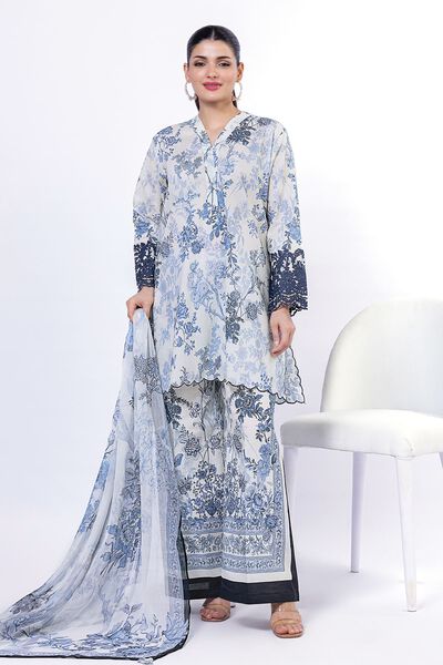 Embroidered | Cambric | Fabrics 3 Piece | USD 50.00