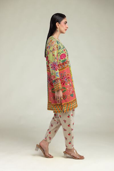 Embroidered | Raw Silk | Floral Silk Shalwar | USD 9.00