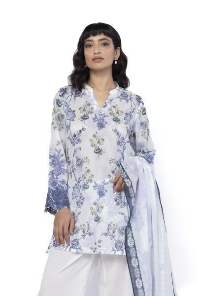 Embroidered | Lawn | Fabrics 3 Piece | USD 50.00