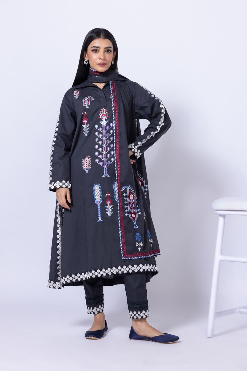 Embroidered | Slub Lawn | Dupatta | null