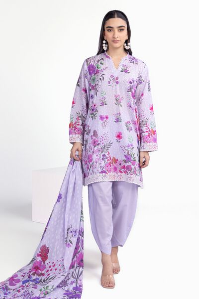 Embroidered | Lawn | Fabrics 3 Piece | USD 20.00