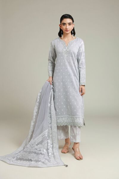 Embroidered | Cambric | Fabrics 3 Piece | USD 60.00