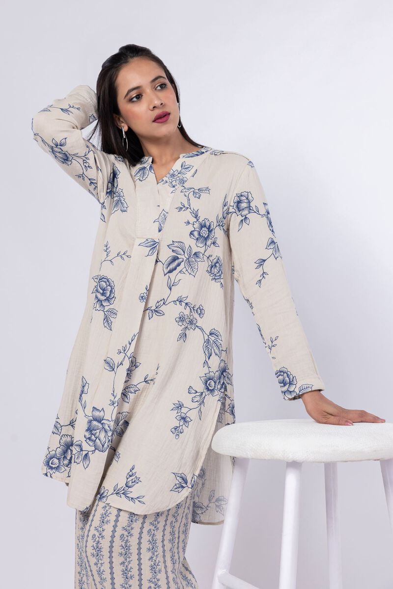 Printed | Cheese Cloth | Kurta | null