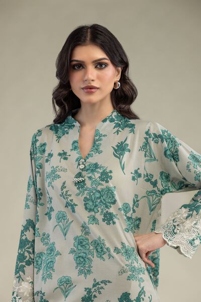 Embroidered | Lawn | Short Lawn Kurta | USD 12.00