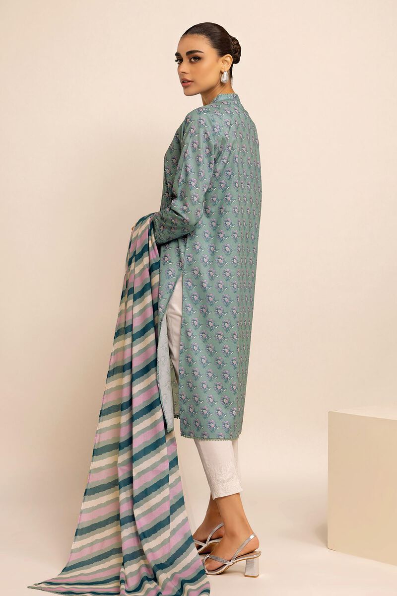 Cambric | Printed | Fabrics 2 Piece | Top Dupatta | null