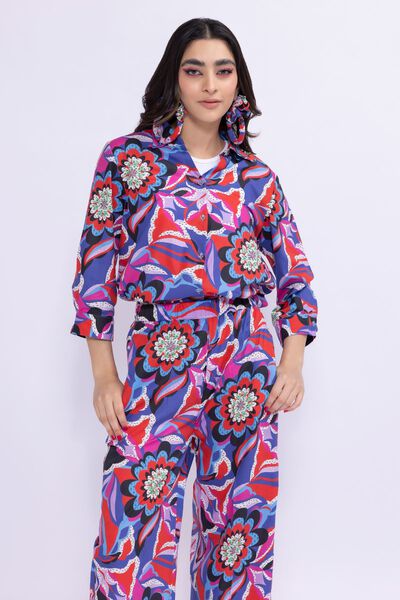 Classic Button Down Shirt, MULTI, hi-res
