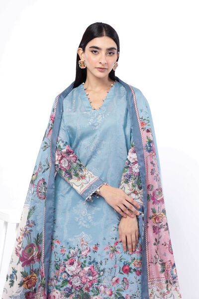 Printed | Jacquard | Tailored 3 Piece | USD 70.00