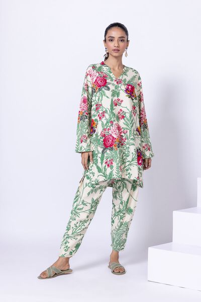 Printed | Marina Twill | Shalwar | USD 6.00