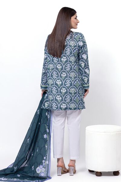 Printed | Lawn | Fabrics 2 Piece | Top and Dupatta | USD 9.00