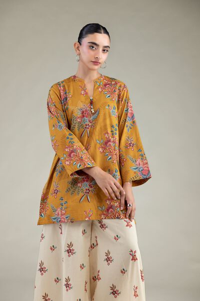 Printed | Cambric | Floral Cambric Kurta | USD 35.00