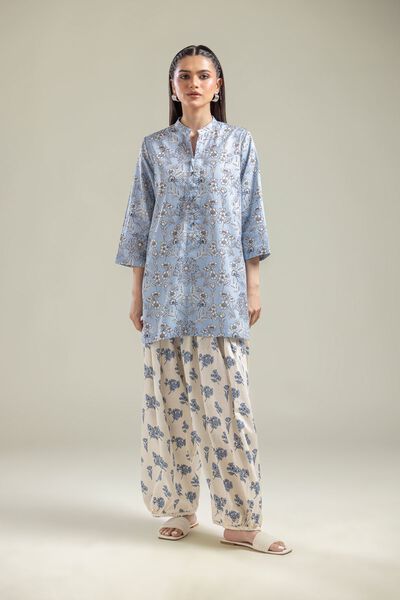 Printed | Cotton Dobby | Floral Cotton Shalwar | USD 30.00