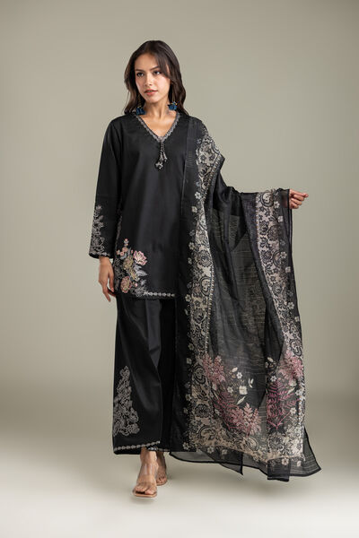 Embroidered | Polyester Silk | Dupatta | USD 30.00